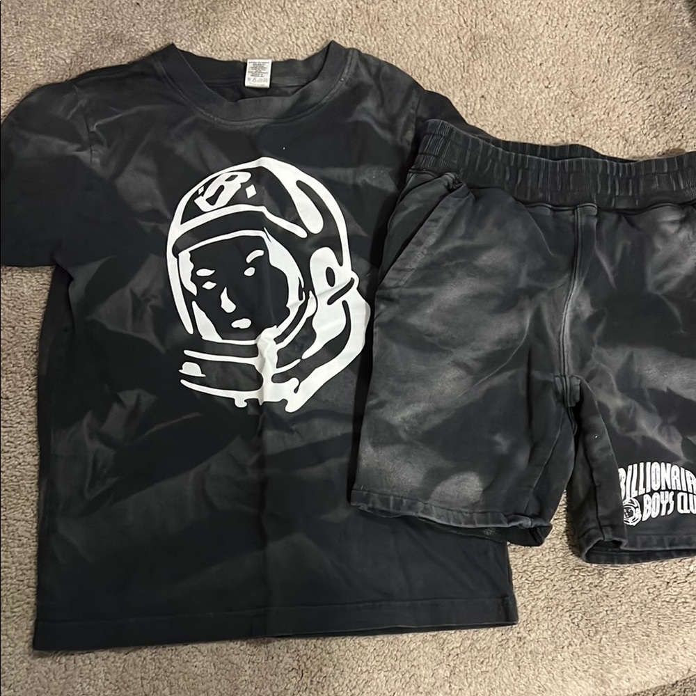 Billionaire Boys Club Black T-Shirt and Shorts Set
